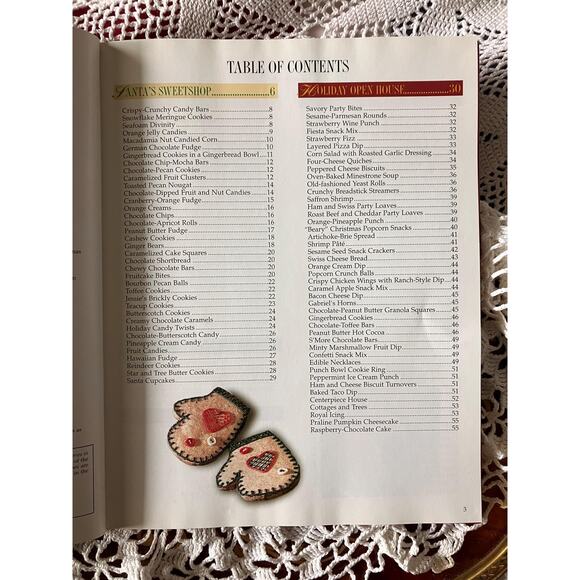 1999 Christmas Cookbook: The Spirit of Christmas Volume 4 - Picture 4 of 9